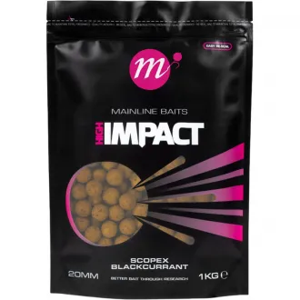 Mainline Baits Hi Impact Boilies Scopex Blackcurrant 1 kg 20 mm
