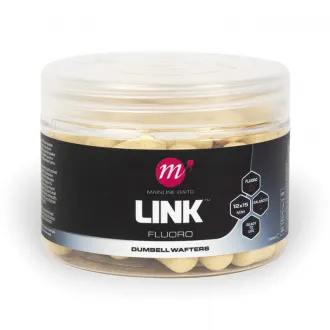 Mainline Baits Link Fluoro Dumbell Wafters 12 x 15 mm White