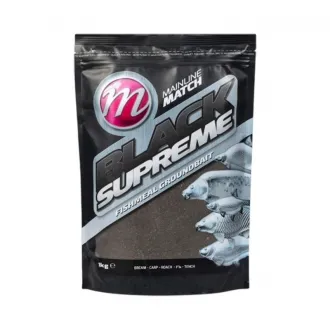 Mainline Baits Match Fishmeal Groundbait Black Supreme 1 kg