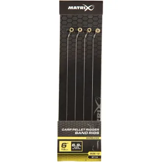Matrix X6 Carp Pellet Rigger 15 cm Band Size 12