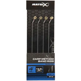 Matrix X7 Carp Method 10 cm Band Rigs Size 14