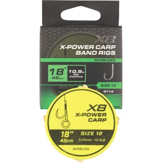 Matrix X8 X-Power Carp 45 cm Band Rigs Size 12