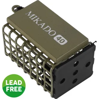 Mikado Futterkorb Eckig mit Boden 30 g Dunkel Olive - 10 Stück