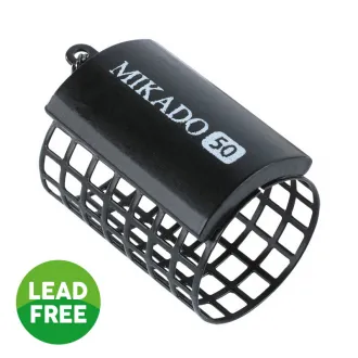 Mikado Futterkorb Rund 20 g Schwarz - 10 Stück