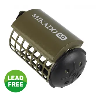 Mikado Futterkorb Rund mit Boden 10 g Dunkel Olive - 10 Stück