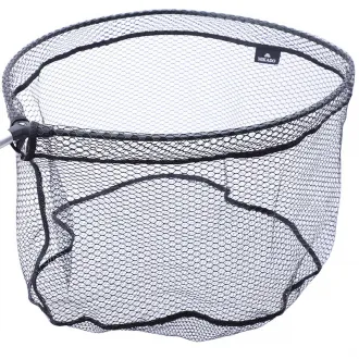 Mikado Kescherkopf Gummiertes Netz 60 x 50 cm Maschen 10 mm