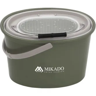 Mikado Köderfischeimer Oval ABM 325 31x22x22 cm