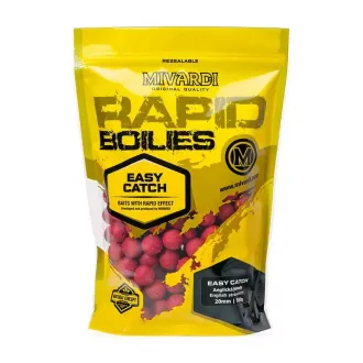 Mivardi Rapid Boilies Easy Catch - English Strawberry 950 g 20 mm