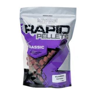 Mivardi Rapid Pellets Classic Red Halibut 1 kg 12 mm