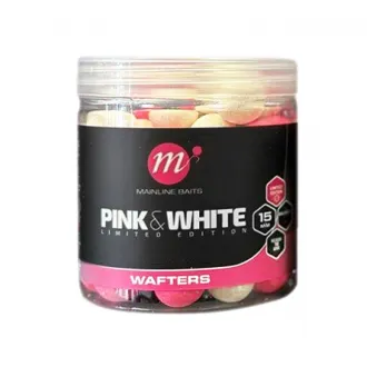 Mainline Baits Fluro Pink & White Wafters Fruitella 15 mm