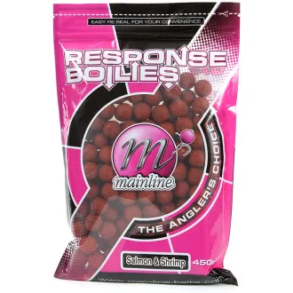 Mainline Baits Response Boilies 15 mm - 450 g - Salmon and Shrimp