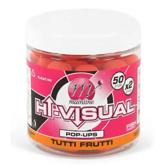 Mainline Baits Hi-Visual Pop Ups 12 mm - Tutti-Frutti