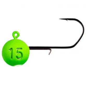 Monkey Lures MNKY Hook 2/0 Green-White 21 g