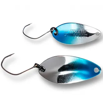 Monkey Lures Monkey Spoon El Chapo 1,5 g Silver Surfer