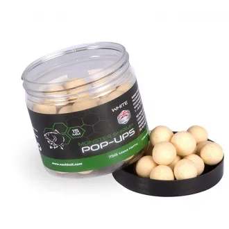 Nash Bait Monster Shrimp Pop Ups 75 g White 12 mm