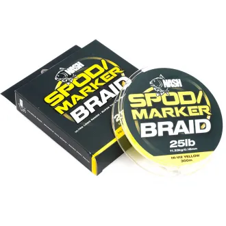 Nash Spod and Marker Braid Hi Viz Yellow 25 lb/0,18 mm 300 m 11,33 kg