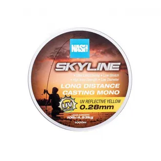 Nash Skyline Mono UV Yellow 1000 m 10 lb 0,28 mm