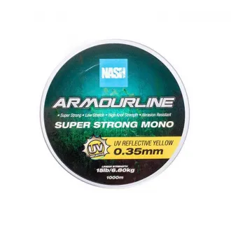 Nash Armourline Super Strong Mono UV Yellow 1000 m 15 lb 0,35 mm