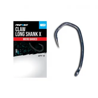 Nash Claw Long Shank X - Size: 6