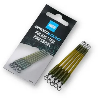 Nash Speedload PVA Bag Stem Ring Swivel