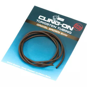 Nash Cling On Tungsten Tubing 2 m Gravel Brown