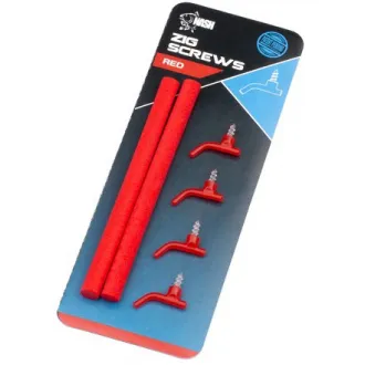 Nash Zig Screws Red