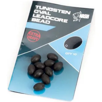 Nash Tungsten Oval Leadcore Bead