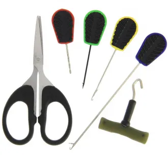 NGT Baiting Needle & Braid Scissor Set