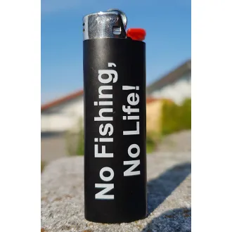 NO FISHING NO LIFE Feuerzeug