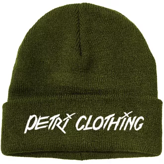 Petri Clothing RAW Beanie Oliv