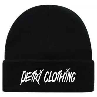 Petri Clothing RAW Beanie Schwarz