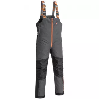 Pinewood Bolmen Fishing Latzhose Dunkelanthrazit/Schwarz S