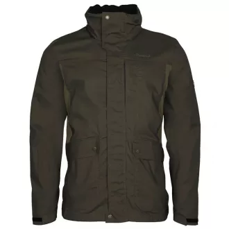 Pinewood Finnveden Trail Hybrid Jacket Dark Olive/Earth Brown