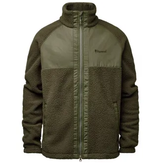Pinewood Pile Fleece Jacke Herren Moss Green