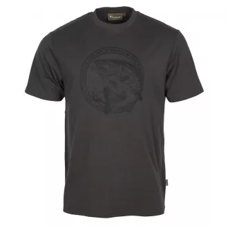 Pinewood Salmon T-Shirt Dunkel Anthrazit
