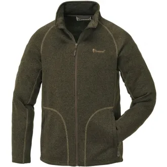 Pinewood Gabriel Fleece Strick Jacke Oliv Melange S