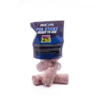 P.R. Baits PVA Sticks Pink Zing