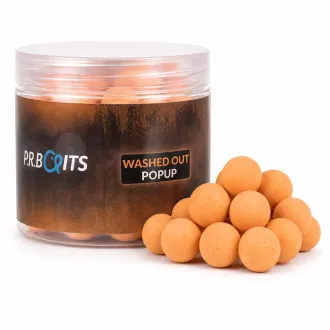 P.R. Baits Washed Out Pop Ups Orange 16 mm
