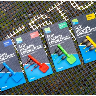 Preston Slip Dacron Connector Small