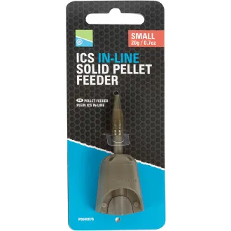 Preston ICS In-Line Solid Pellet Feeder Small 30 g
