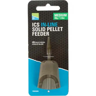 Preston ICS In-Line Solid Pellet Feeder Medium 45 g
