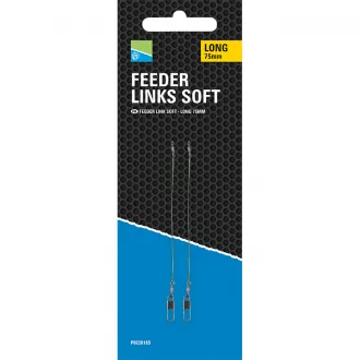 Preston Feeder Links Soft Long 75 mm