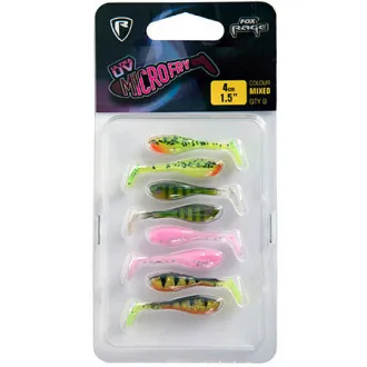 FOX Rage Micro Fry 4 cm UV Mixed Colour Pack