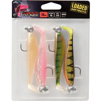 FOX Rage Zander Pro Loaded Mixed UV Colour Pack 10g- 4/0 - 10 cm