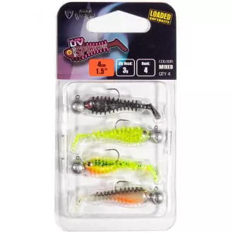 FOX Rage UV Micro Spikey 4 cm Mixed Pack Loaded