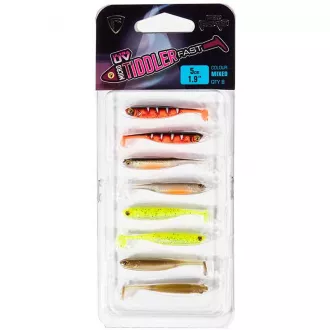 FOX Rage UV Micro Tiddler Fast 4 cm Mixed Colour Pack