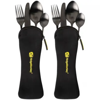 RidgeMonkey DLX Cutlery Set Twin Pack