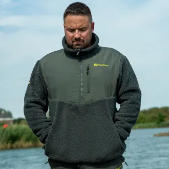 RidgeMonkey APEarel ThermaPro Sherpa Fleece Green