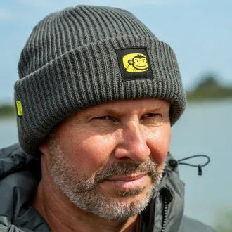 RidgeMonkey APEarel ThermaPro Fisherman Beanie Hat Green