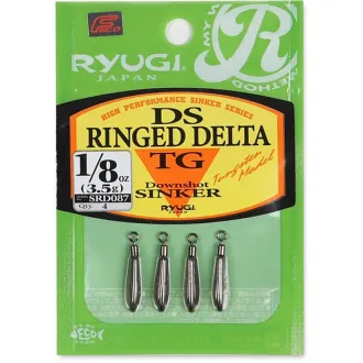 Ryugi DS Ringed Delta TG Sinker 1/8 oz - 3,5 g 4 Stück